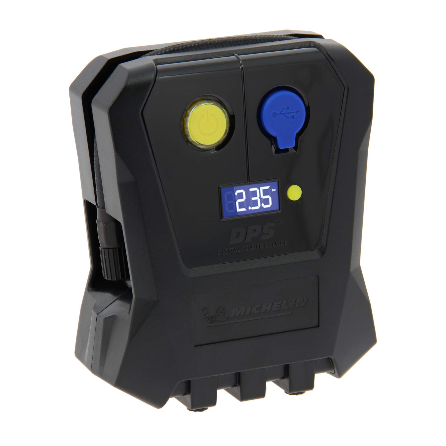 MICHELIN 009518 Mini Air Compressor 12V - 3.5 Bar - Car Tyre Inflating in 4 Minutes - Digital Pressure Gauge - Robust and Compact - Car Compressor Cigarette Lighter Connection - Versatile - Image 1