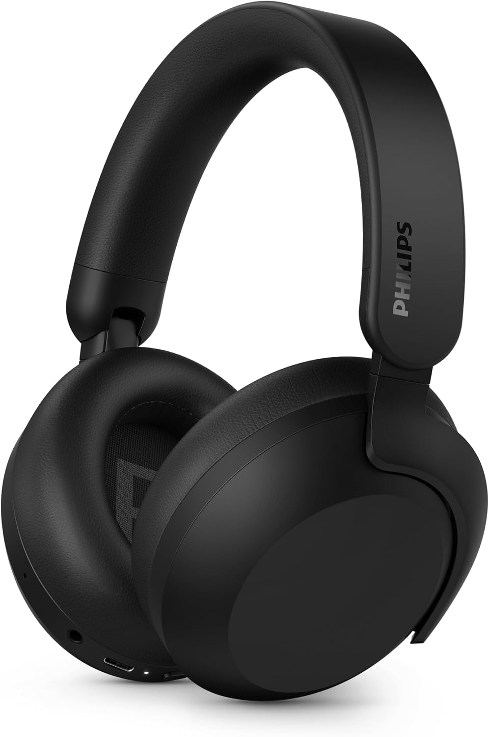Philips TAH8000EBK/00 Casque Bluetooth Supra-auriculaire sans Fil – réduction du Bruit, 70 h d’autonomie, Compatible avec l’Assistant Vocal, idéal pour Les Voyages – Noir - Image 1