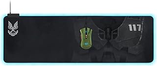 Razer Goliathus Extended Chroma - Tapis de Souris Gaming XXL Extra Large et Doux avec éclairage RGB (Support de câble, Surface en Tissu, Bord matelassé) Halo Infinite Ed. - Image 1