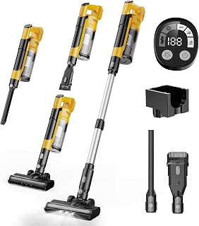 700W/60Kpa Aspirateur Balai sans Fil pour Batterie Dewalt 20V(Pile non incluse), 70 Minutes Autonomie Aspirateur sans Fil Puissant, Brosse Anti-Emmêlement, pour Tapis Poils Animaux Sol Dur et Voiture - Image 1