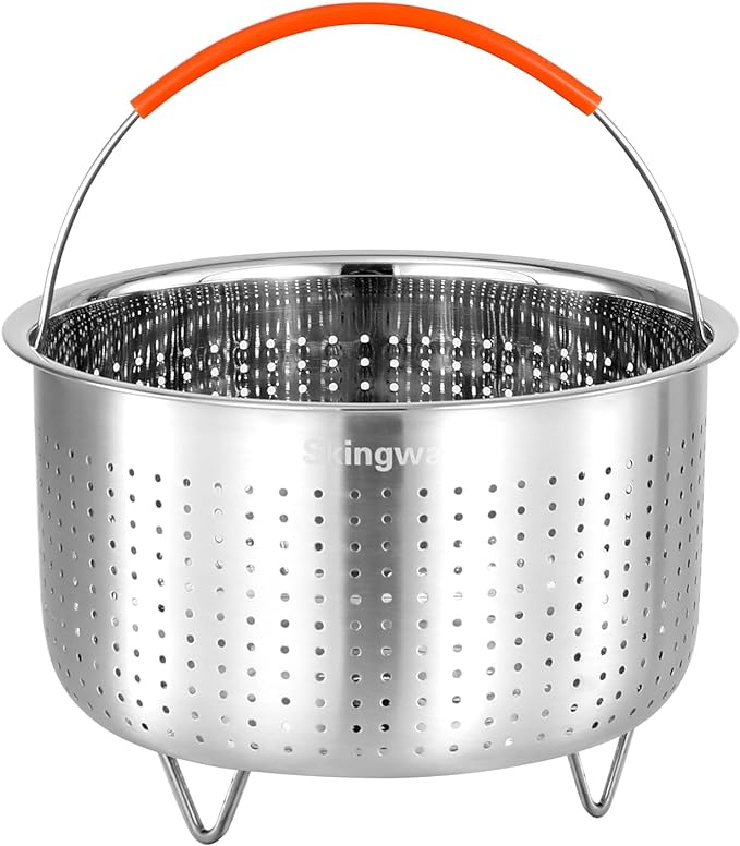 Stainless Steel Steamer Basket for Instant Pot Pots (3 Litre) - Image 1
