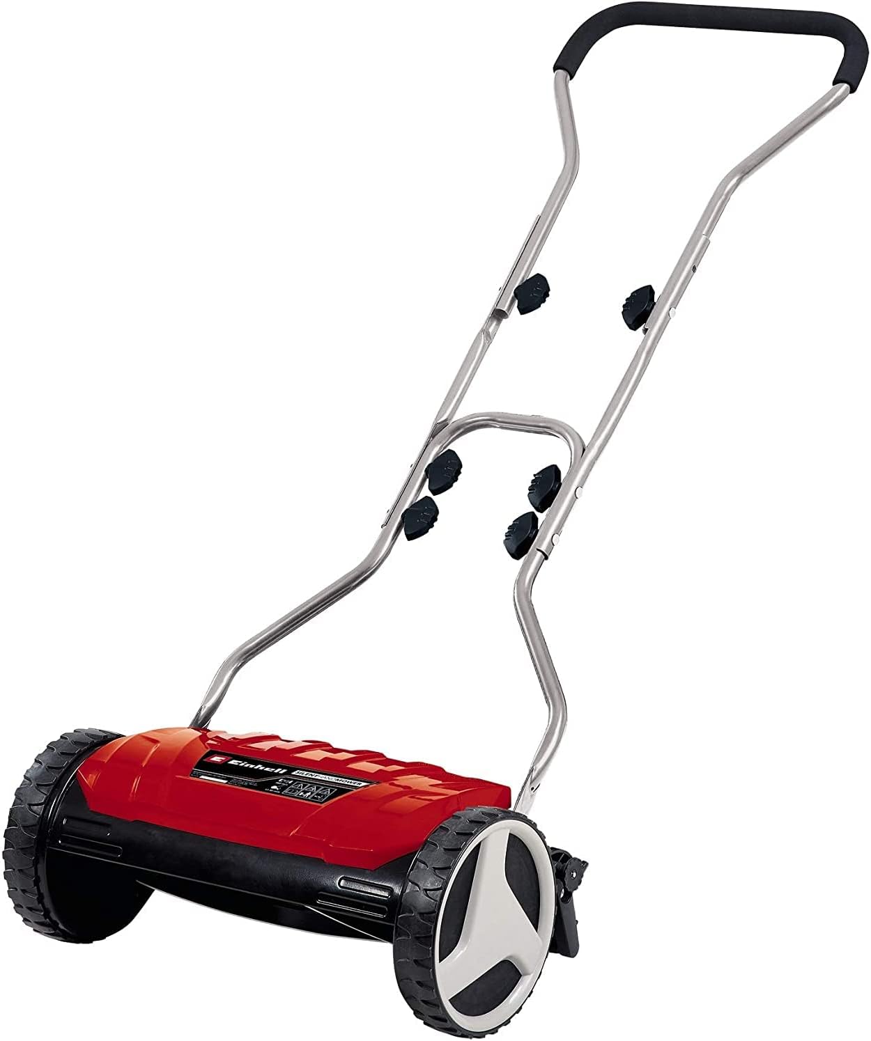 Einhell Tondeuse à Gazon Manuelle GC-HM 38 S-F (Jusqu’à 250 m², réglage de la Hauteur de Coupe sur 4 Niveaux de 13 à 38 mm) - Image 1
