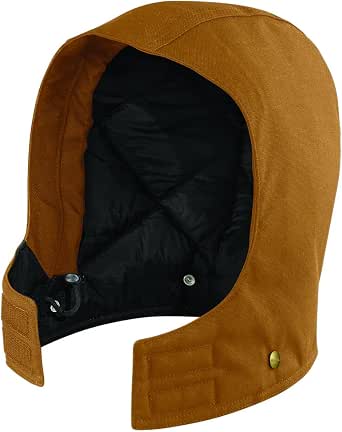 Carhartt Firm Duck Men's Insulated Hood, Brown, S-XL - Image 1