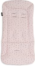 hauck Coussin Poussette Universelle - Également pour Nacelle Bébé, Remorque Velo Enfant - Coton, Respirant, Doux, Facile à Installer, Été et Hiver - Fleurs Rose - Image 1