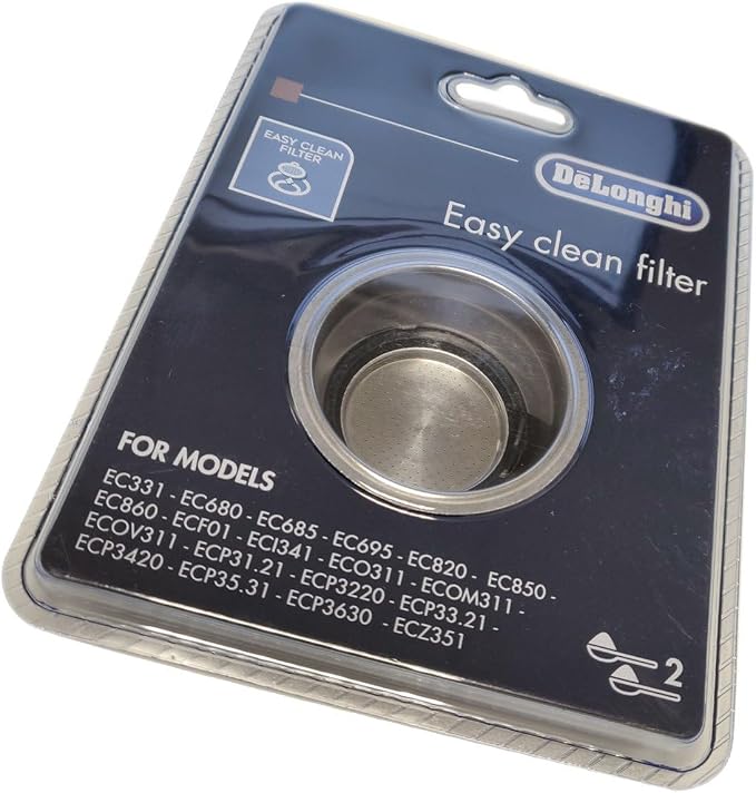 De'Longhi DeLonghi EC680 Dedica Espresso Machine Filter 15 Bar 2 Cup - Image 1