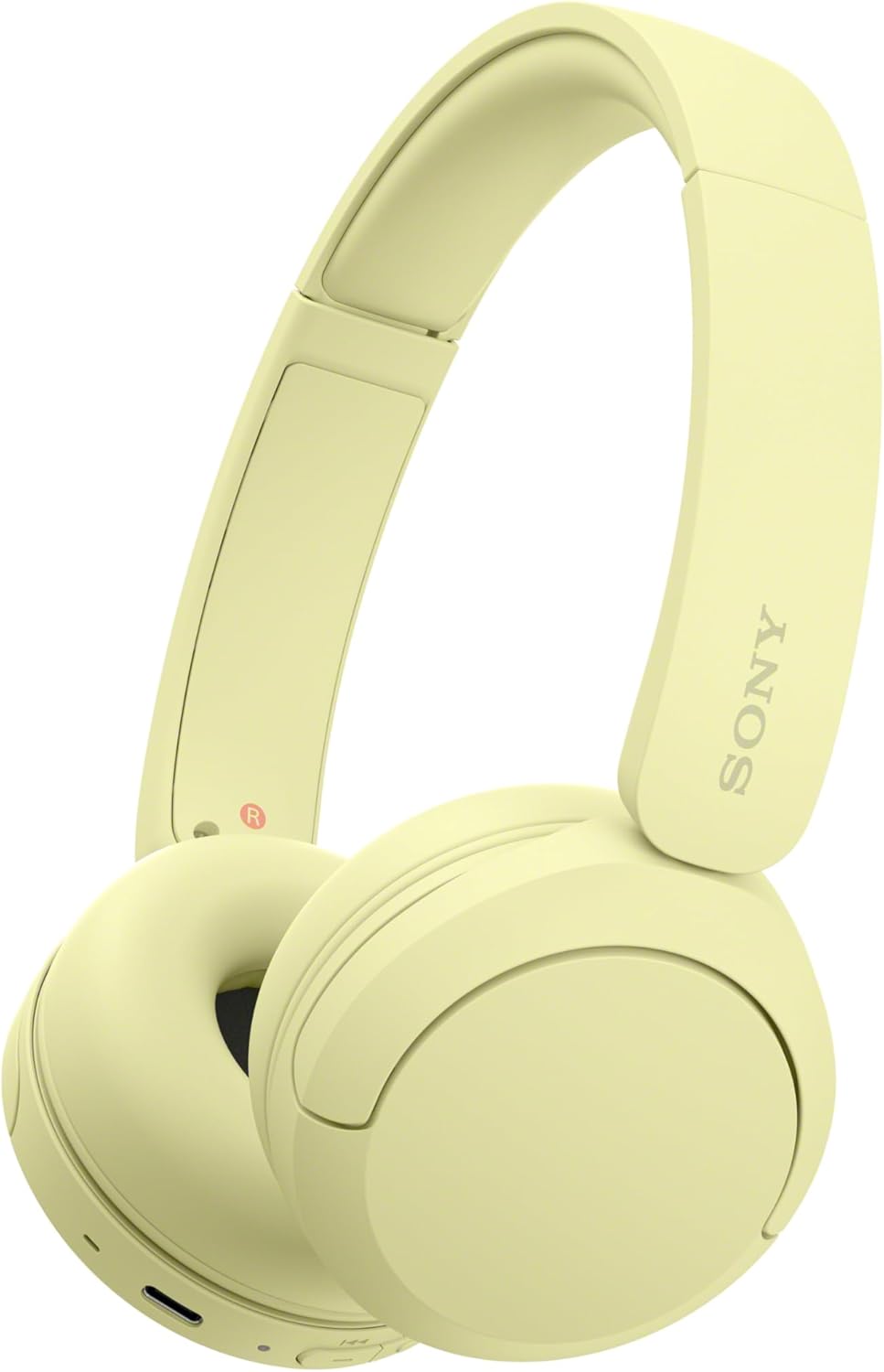 Sony WH-CH520 - Wireless Bluetooth Headphones, Multipoint, Built-in Mic - Up to 50 Hours of Battery Life and Fast Charge - Yellow - Image 1