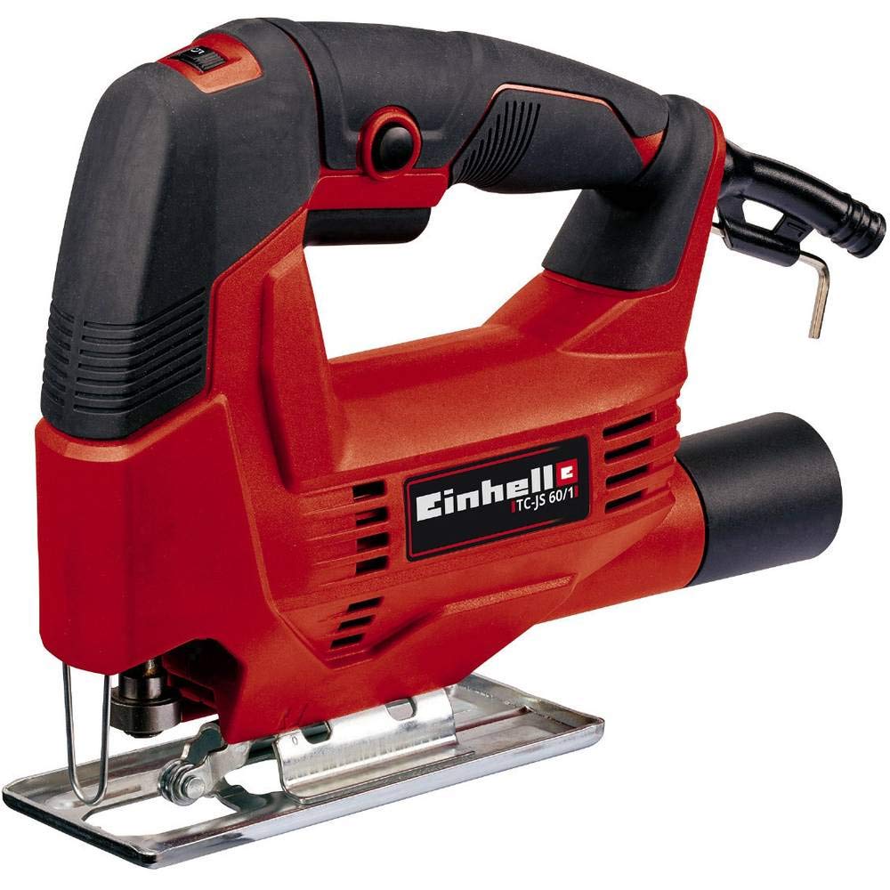 Einhell Jigsaw TC-JS 60/1 (400 W, 240 V, Maximum 60 mm, 45 ° Inclination Cut, Electronic Rotation Speed) - Image 1