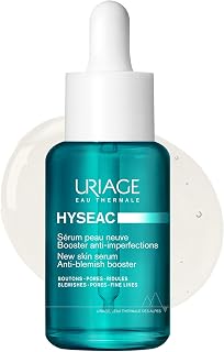 Uriage Hyseac Sérum Peau Neuve Anti-Imperfections - 5,8% d'AHA Pur – Agit sur les Imperfections Stress Émotionnel, Pics Hormonaux – Efficace dès la 1ère Application – Non Gras et Non Collant – 30 ml - Image 1