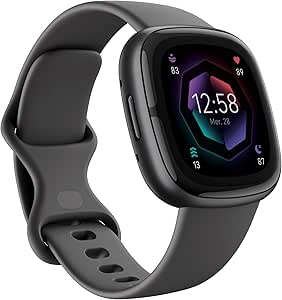 Google Fitbit Sense 2 Sport and Health Smart Watch with Built-in GPS, Advanced Health Features, Up to 6 Days Battery Life - Compatible with iOS 15 & Android OS 9.0 - Image 1