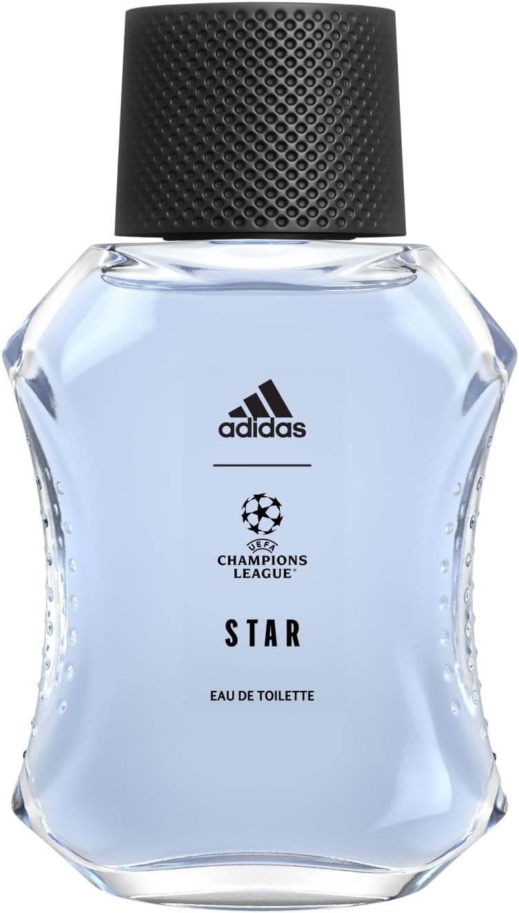 adidas UEFA Star Edition Eau de Toilette, parfum aromatique d'agrumes pour homme, 50 ml - Image 1