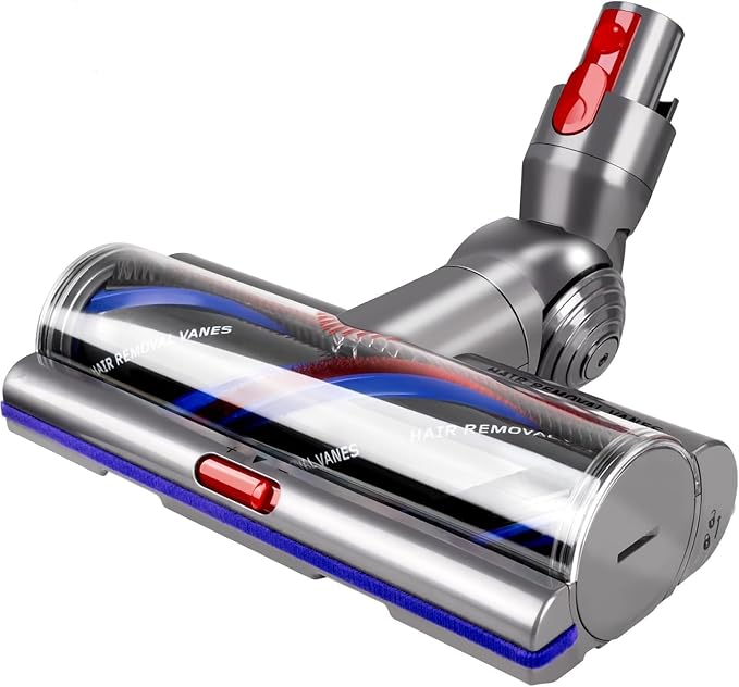 High Torque Brush for Dyson V11 V15 V10 V8 V7 Motorhead Brush Head Cleaning Suction Adjustable for Dyson SV10 SV11 SV12 SV14 SV15 SV22 SV25 Motorized Replacement Part for Carpets and Hard Floors - Image 1