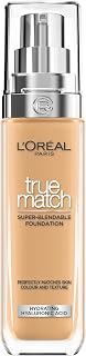 L'Oréal Paris Make up, fond de teint liquide avec acide hyaluronique et aloe vera, Perfect Match Make up, n° 5.5.R Rose Sun, 30 ml - Image 1