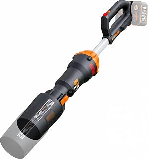 WORX Souffleur BRUSHLESS sans Fil 40V WG585E.9, Vitesse de soufflerie 266km/h, 2 Modes de Vitesses Variable, Turbine Technologies supersonique, livré sans Batterie ni Chargeur - Image 1