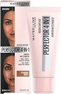 Maybelline New-York 4-in-1 Multi-Use Mattifying Complexion Perfector Instant Anti-Age Perfector Foundation - Shade : 03 Medium - Capacity: 30 ml