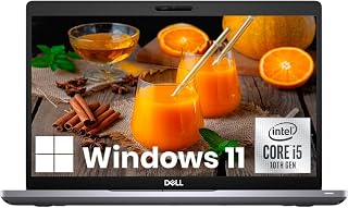 Dell Latitude 5410 Ordinateur Portable 14" PC, Intel Core i5-10210U, 32 Go de RAM, 512 Go de SSD, Thunderbolt, HDMI, Clavier QWERTY, Win11 Pro (Rénové) - Image 1