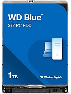 Western Digital Blue 1000GB Serial ATA III Hard Drive - Hard Drives (2.5 Inches, 1000 GB, 5400 RPM, Serial ATA III, 128 MB, HDD) - Image 1