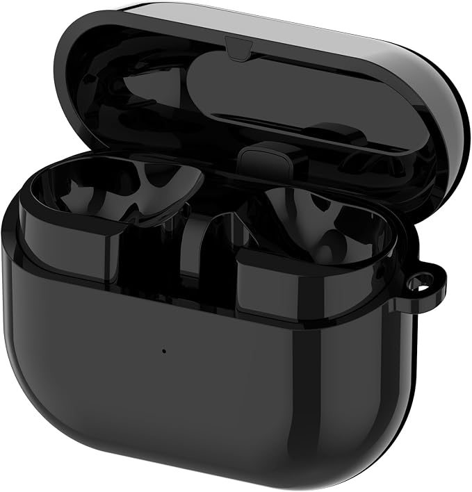 Compatible Samsung Galaxy Buds 3 Pro Charging Case, Replacement Charging Case, Charging Case for Samsung Galaxy Buds 3 Pro R630 Bluetooth Earphone (Black) - Image 1