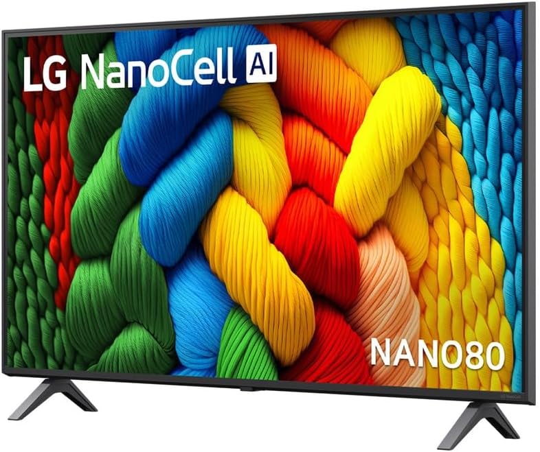 Smart TV LG 43NANO80A6BAEU 4K Ultra HD 43" LED HDR D-LED NanoCell LCD - Image 1