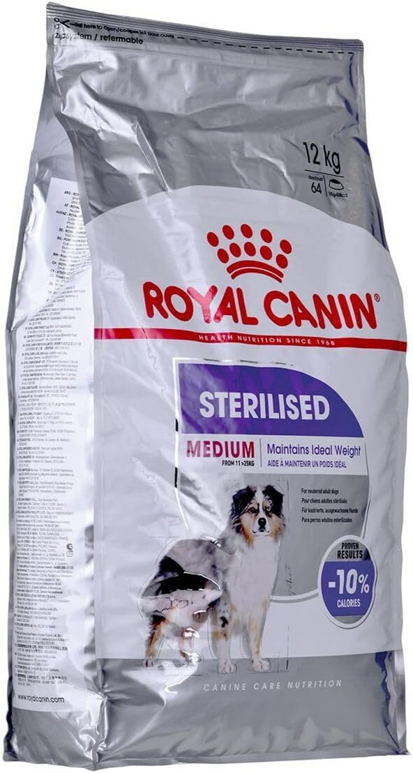 Royal Canin - Sterilised Adult Medium Dry Food - Bag of 12 kg - Image 1