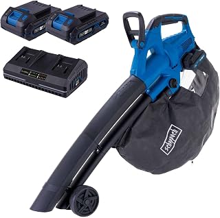 BC-BLV720-X 3-in-1 Cordless Leaf Blower Vacuum Cleaner 20 V | Air Flow 516 m³/h | Air Speed 155 km/h | 20V IXES Series | With 2 x 2 Ah Batteries and 2.4 A Dual Charger - Image 1