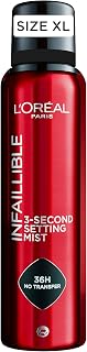 L'Oréal Paris - Spray Fixateur de Maquillage - Waterproof - Sans Transfert - Formule Légère - Non Collant - Résistant à l'Eau et à la Transpiration - Tenue Jusqu'à 36h - Infaillible - Format XL 150 ml - Image 1