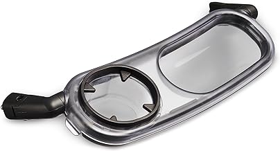 Plateau de collation pour Poussette avec Porte-gobelet Compatible avec Les poussettes Uppababy Cruz v2, Uppababy Vista v2 et siège Rumble. Fixation Facile pour la Plupart des boîtiers de Barre de - Image 1