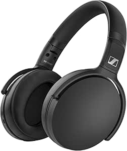 Sennheiser - HD 350BT Wireless Foldable Headphones, Black - Image 1