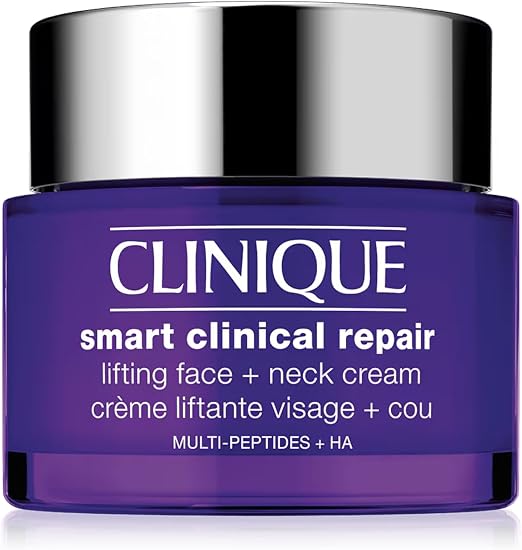 Clinique Smart Clinical Repair Crème Liftante Visage + Cou aux Peptides 9% + Acide Hyaluronique | Anti-Âge + Hydratant - Image 1