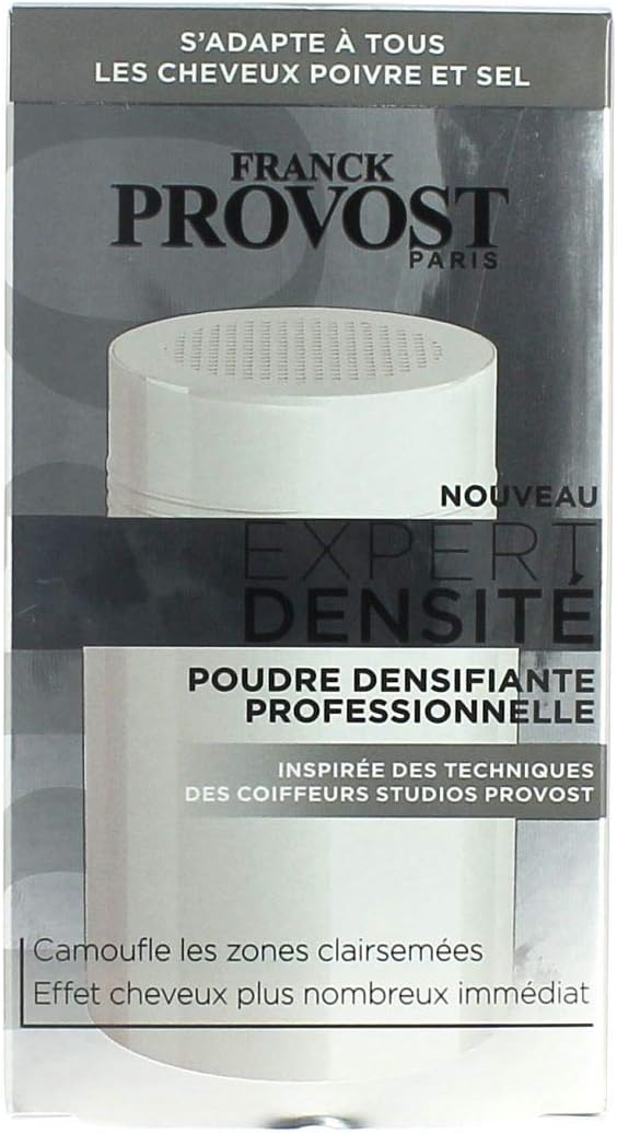 FRANCK PROVOST - Expert Density Men's Powder Densifying Powder for Hair Pepper and Salt - 14 g - Image 1