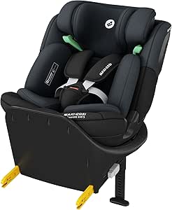 Maxi-Cosi Emerald 360 S i-Size, Isofix 360 Swivel, 0-12 Years (40-150 cm), Baby & Child Car Seat, FlexiSpin 360° Rotation, 4 Tilts, G-Cell Protection, Tonal Black - Image 1