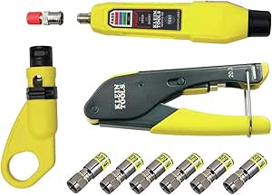 Klein Tools VDV002-818 Coax Installation and Testing Kit Klein Tools - Image 1
