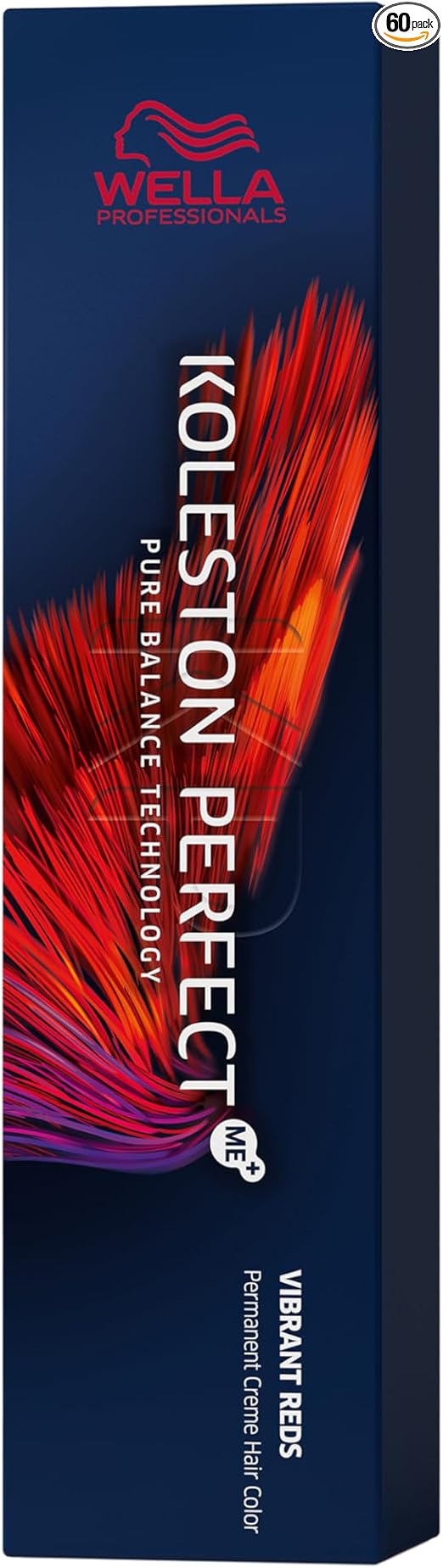 Wella Koleston Perfect Me Permanent Hair Colour 8/45 Vibrant Reds - Image 1