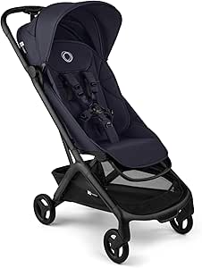 Bugaboo Butterfly 2 Lightweight Cabin Size Travel Stroller Single Handed Foldable and Transportable with Reclining Seat, Storage Basket, Carry Strap (6 Months to 4 Years, Deep Indigo - Image 1