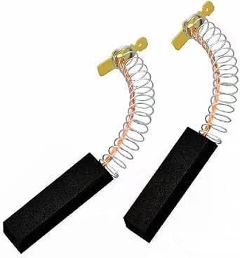 2 x Carbon Washing Machine Compatible with Bosch Siemens, Logixx Maxx SilencePerfect Tuaa Washing Machines, Carbon Brush for Bosch Washing Machine, 5 x 12.5 x 36 mm - Image 1