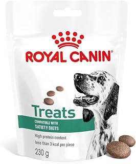 Veterinary Satiety Weight Management Treats | 230g | Treats for Adult Dogs of All Sizes and Breeds | Resealable Bag | Less Than 3 Calories Per Piece - Image 1