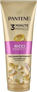 Pantene Après-shampoing 3 minutes Miracle pour des boucles parfaites pour cheveux crépus Pro-V et Active Nutri-Plex 220 ml - Image 1