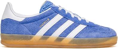 Adidas Gazelle Indoor W Sneaker Women's, Blue Fusion Ftwr White Gold Met, 39 1/3 EU - Image 1