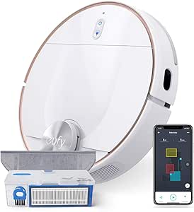 eufy Anker RoboVac L70 Hybrid Robot Vacuum Cleaner, Navigation iPath Laser, 2 in 1 Mop Vacuum Cleaner, Wi-FI, Power 2200 Pa, Silent - Image 1