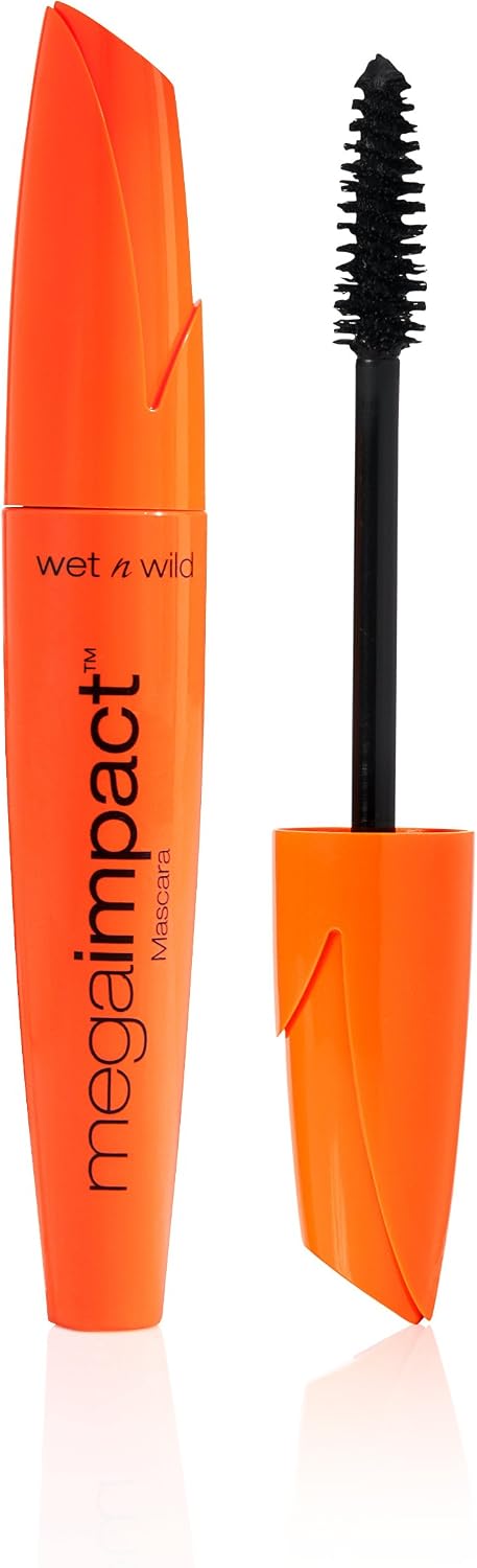Wet 'n' Wild Mega Impact Collection 5ml Extra Black Length and Volume Mascara - Image 1