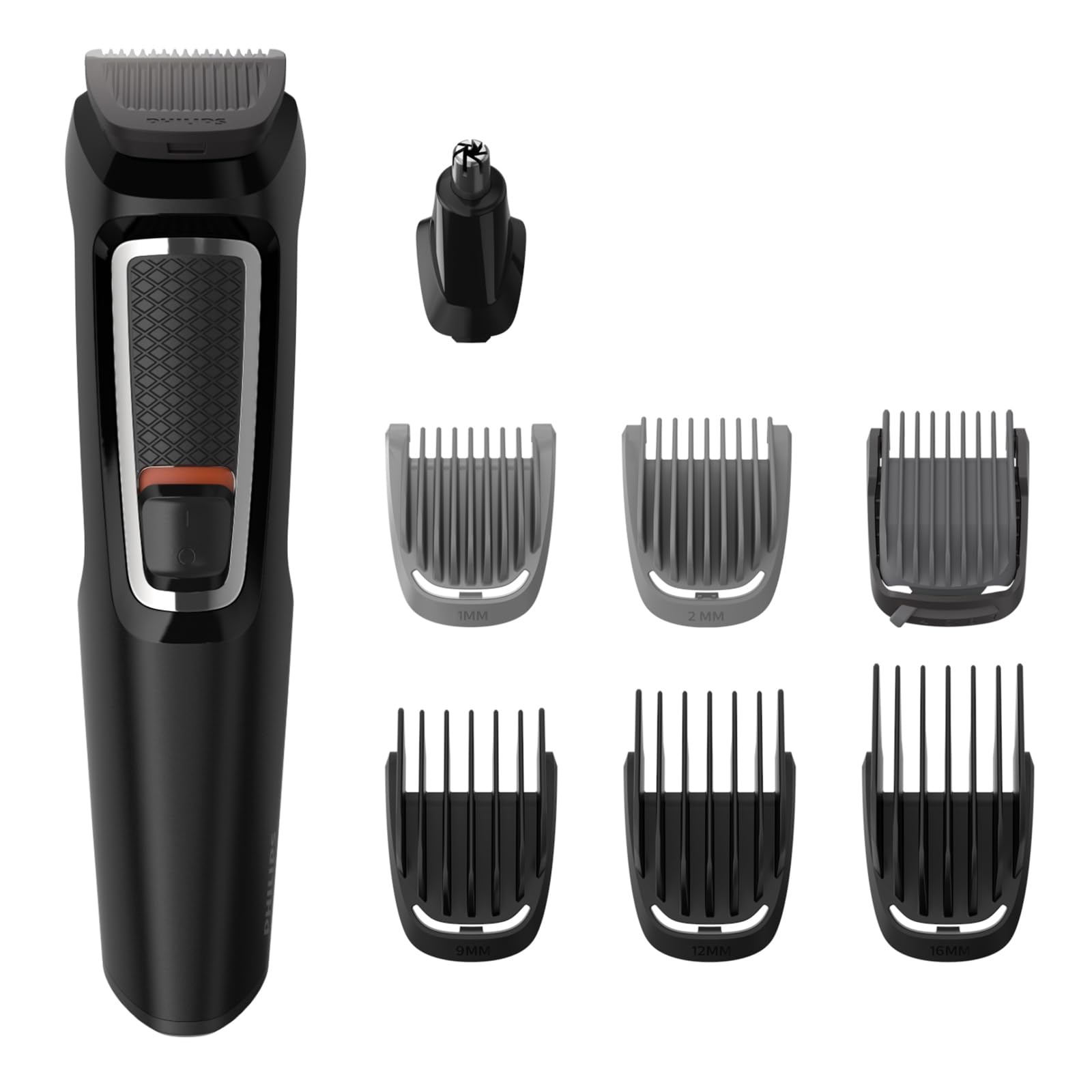 Philips Series 3000 8-in-1 Multi-Style Clipper Single Tool Easy Styling for Face and Hair 11 Cutting Heights (0.5-16mm) Model MG3730/15 - Image 1