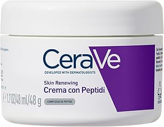 CeraVe Peptides faciaux, pour la peau avec les premiers signes du vieillissement, peau plus hydratée, élastique et tonique, avec complexe peptidique, 3 basiques céramiques et niacinamide, 48 g - Image 1