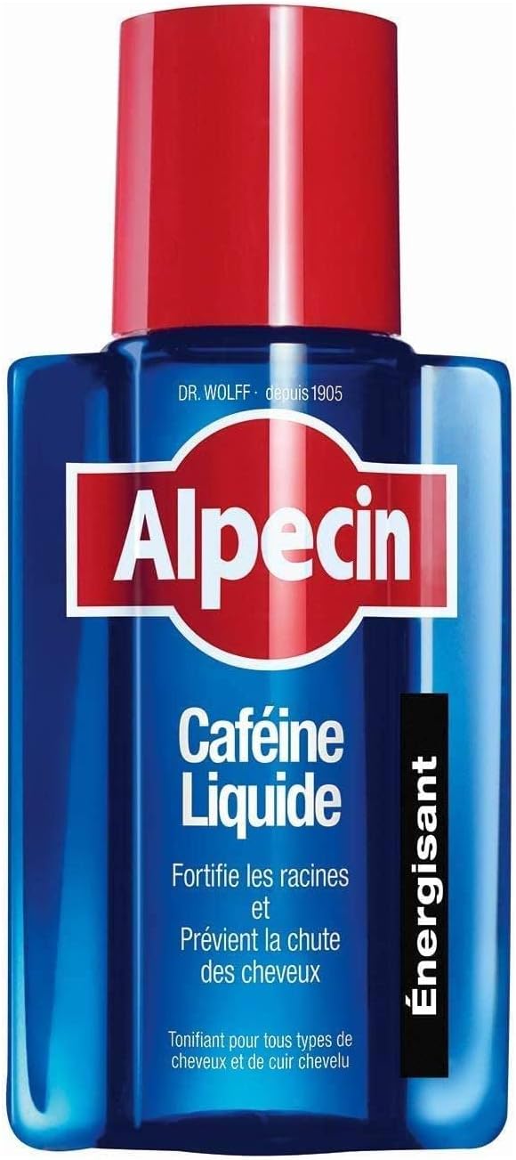 Alpecin Caffeine Liquid Hair Tonic 200ml | Prevents and Reduces Hair Loss | Energizing for Strong and Natural Growth - Image 1