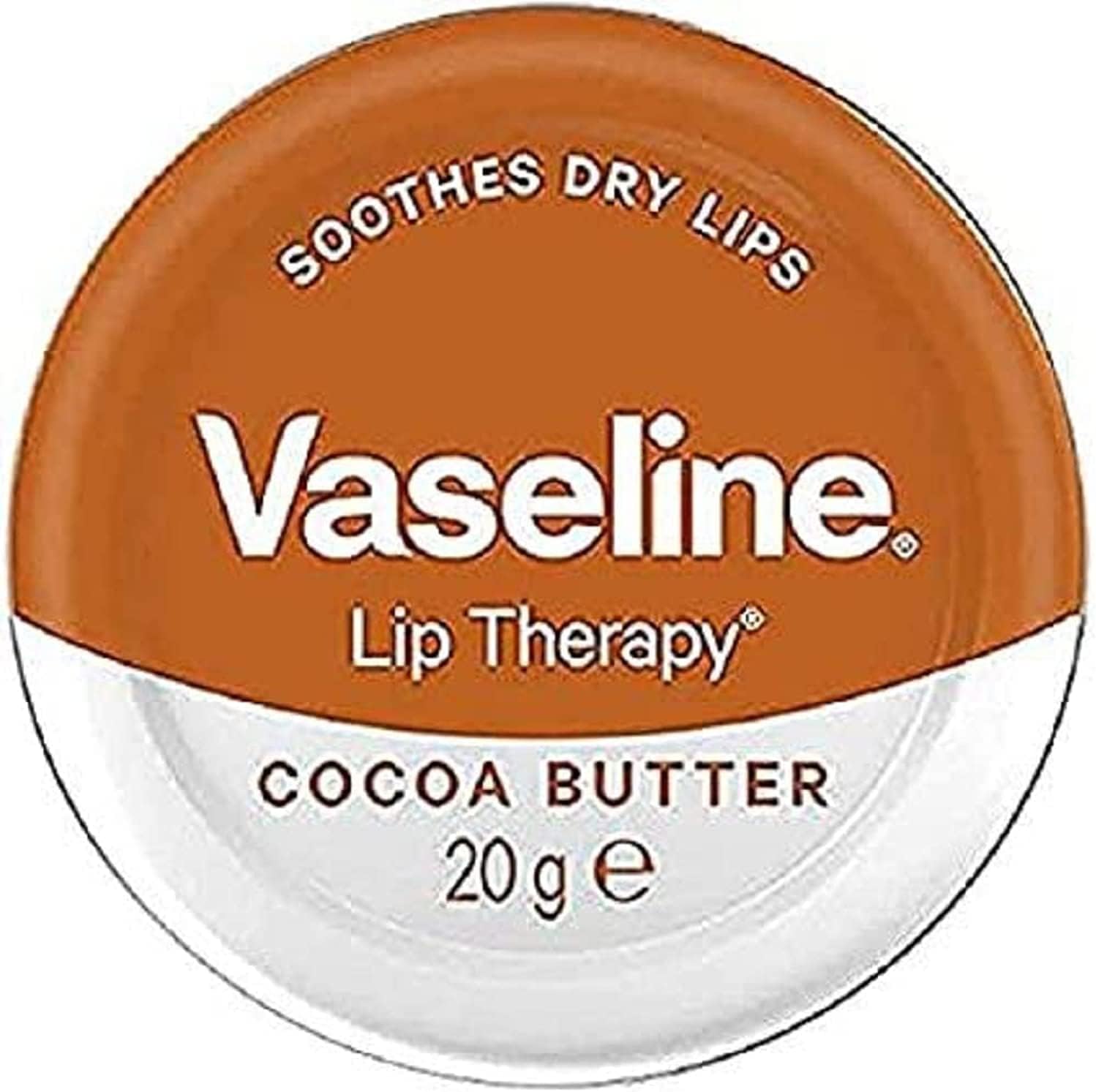 Vaseline Lip Therapy With Cocoa Butter Petroleum Jelly 20g Pocket Size - Image 1