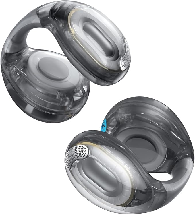Soundcore C40i by Anker, Flexible Open Clip Earphones, Button Controls, Lightweight Comfort, Stable Fit with Ear Hooks, and Speakers for Clear and Expansive Sound - Image 1