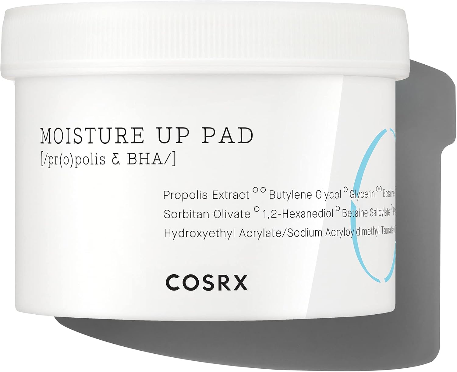 COSRX One Step Moisture Up Pad 70 Disques | Exfoliant Cotons avec BHA PHA Peeling Toner Lotion Tonique | Soins Pour le Visage Peau Sèche et Teint Irrégulière avec Acide Salicylique - Image 1