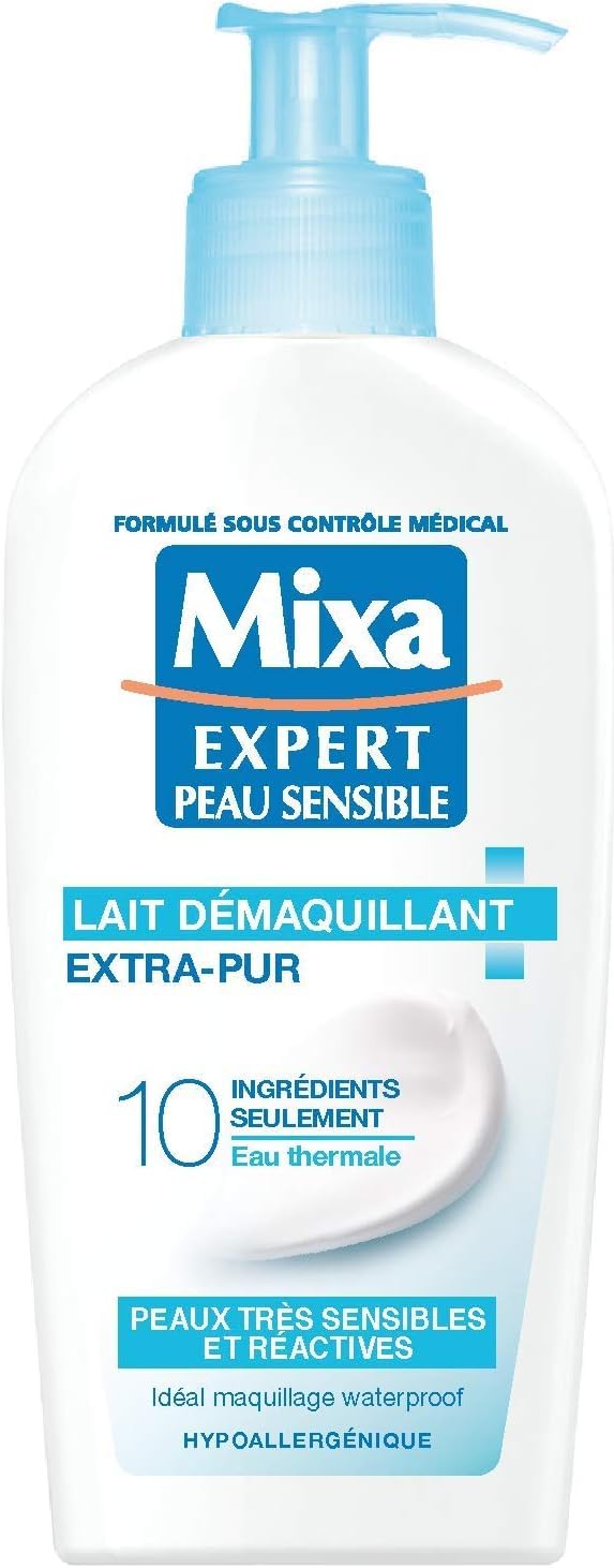 Mixa Expert Peau Sensible Extra-Pure Soothing Cleansing Milk 200 ml - Image 1