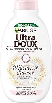 Garnier Ultra Doux Delicate Moisturizing Shampoo 300 ml - Image 1
