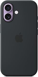 Apple Coque en Silicone avec MagSafe pour iPhone 17 - Noir - Image 1