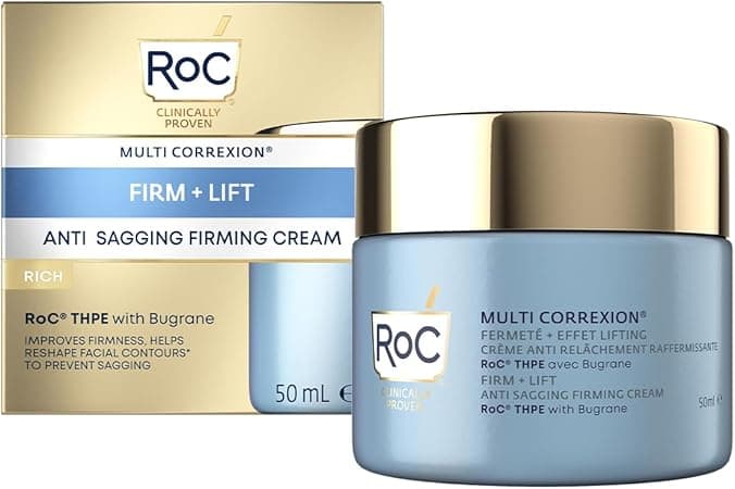 RoC - Multi Correxion Anti-Sagging Firm + Lift Face Cream - Anti-Wrinkle and Aging - Anti-Aging - Cosmetic Lifting Effect - 50 ml