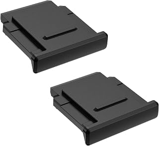 (2 Pack) JJC Hot Shoe Cover pour Sony FX30 ZVE10 ZVE10II ZV1 ZV1F A1 A9 A9III A7 Series A7C II A6700 A6600 A6300 A6000 NEX6 RX1 RX1R RX10II A58 A68 Remplacement FA-SHC1M Cache Griffe Multi-interface - Image 1